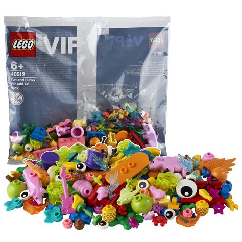 On the LEGO Shop: VIP plaid and polybag 40512 Fun & Funky VIP Add On ...