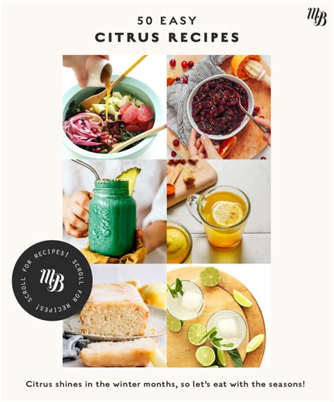 50 Easy Citrus Recipes - Minimalist Baker