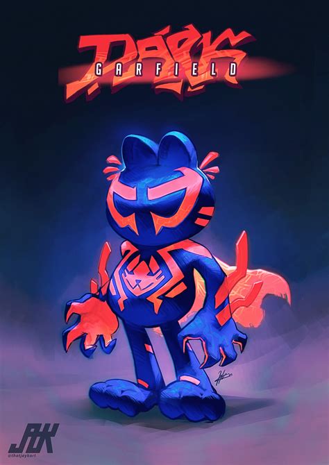 ArtStation - Dark Garfield 2099