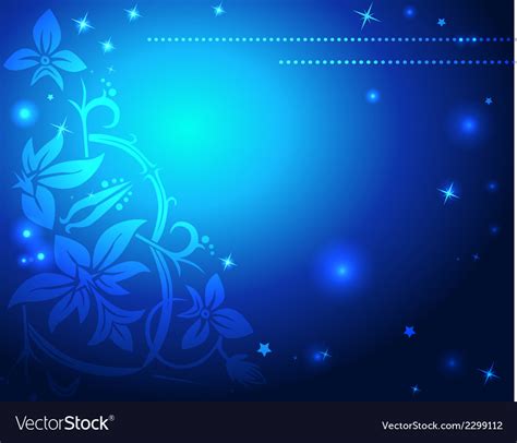 Abstract blue christmas background Royalty Free Vector Image