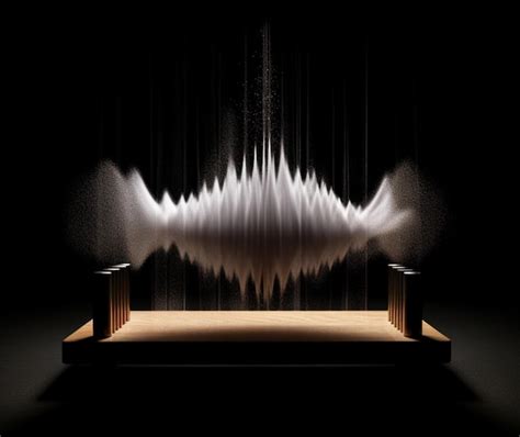 Premium AI Image | The physics of sound waves