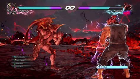 tekken 7 special match - how to beat akuma - special chapter ( Hard ...