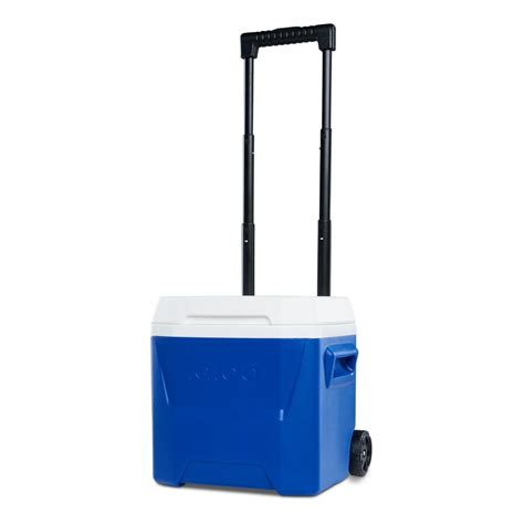 Igloo 16-Quart Laguna Roller Ice Chest Cooler with Wheels - Blue ...