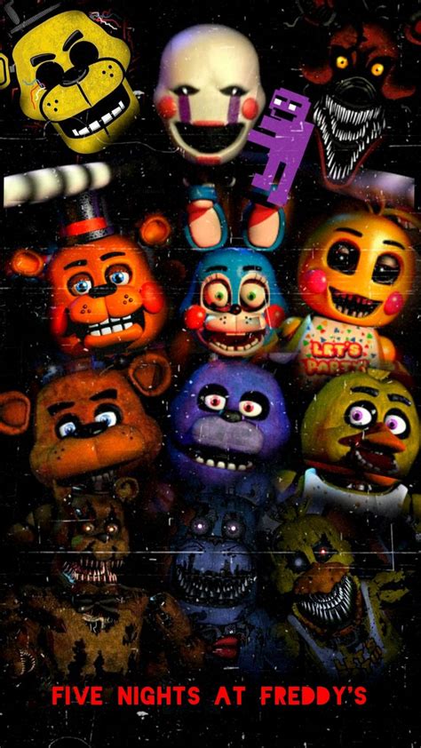 Wallpaper Fnaf | Five nights at freddy's, Anime fnaf, Five night