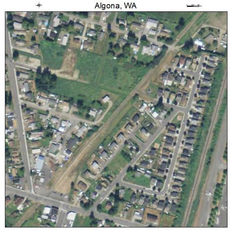 Aerial Photography Map of Algona, WA Washington