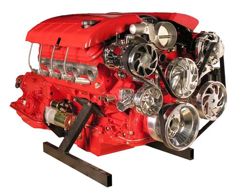 Red LS2 w/4L65E - 400HP - spsengines.com | Oil pan, Ls2 engine, Engineering