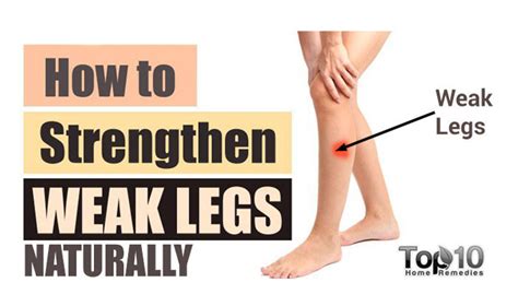 How to Strengthen Weak Legs — Info You Should Know