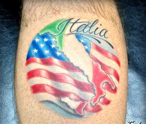 italian flag tattoos for women | Tattoos, Flag tattoo, American tattoos