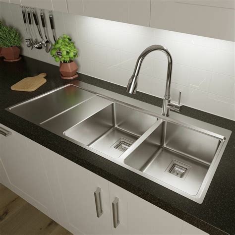 T304 Stainless Steel Sink - Bonnlo commercial 304 stainless steel sink ...