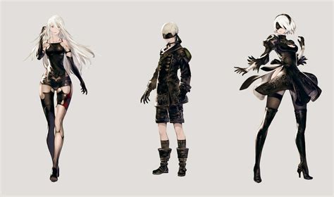 NieR-Automata-Character-Art