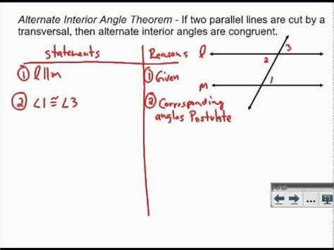 Share 65+ imagen converse of alternate interior angles theorem proof ...