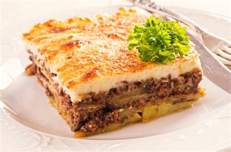 Potato and meat moussaka recipe - The Seaman Mom