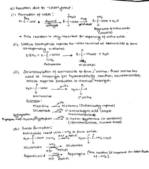 Properties of amino acids: physical and chemical - Online Biology Notes