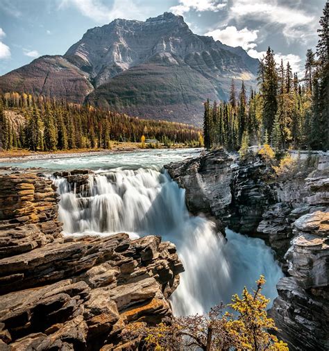 Athabasca Falls, Jasper National Park, Alberta, Canada : r/BeAmazed