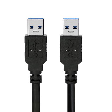 High Quality USB 3.0 A Male to A Male Cable - Black - 3ft - PrimeCables®