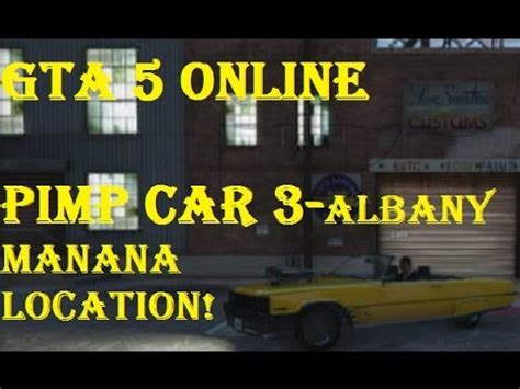 GTA 5 Online: Albany Manana-Car 3 Location| GTA V Rare cars and Unique ...