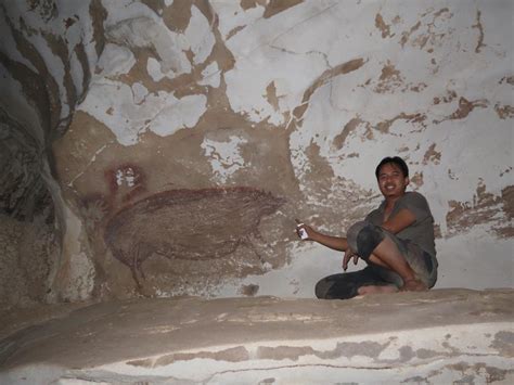 World’s oldest cave art discovery: Wild pig paintings uncovered in ...