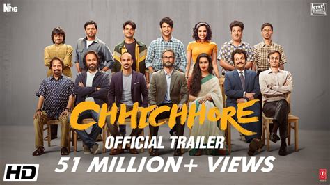 Chhichhore | Official Trailer | Nitesh Tiwari | Sushant | Shraddha ...