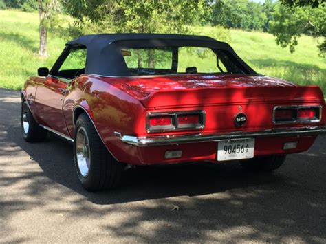 68 Camaro Convertible SS/RS Numbers Matching 350 Frame Off Rotisserie ...