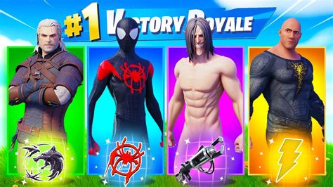 The RANDOM *SECRET* SKIN Challenge in Fortnite - YouTube