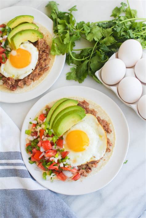 Huevos Rancheros with Pico de Gallo & Avocado - Zen & Spice