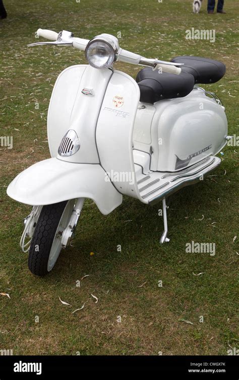 Classic Lambretta Scooter Stock Photo - Alamy