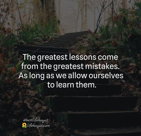 We Make Mistakes And Learn - 25 Motivational Life Quotes - Best Life Hayat