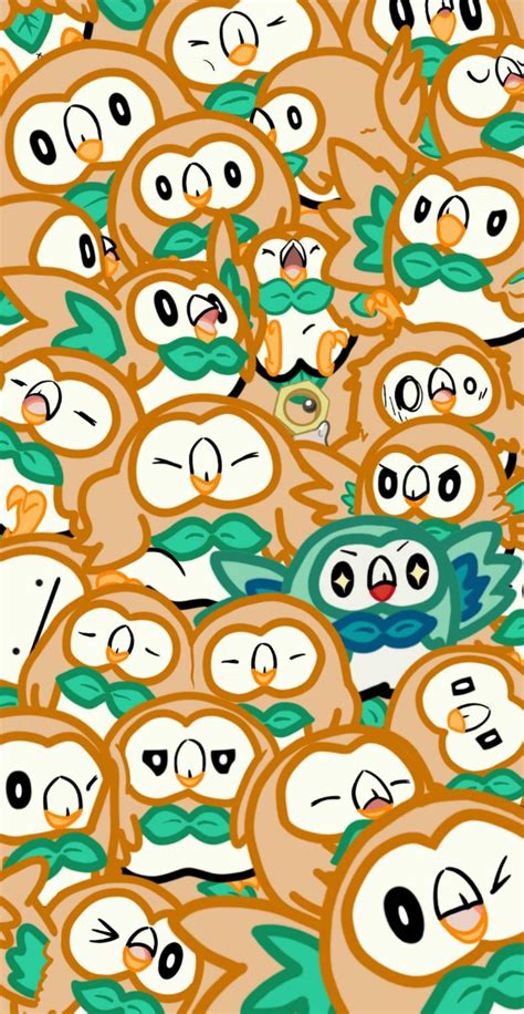 Pokemon Rowlet Wallpapers - Top Free Pokemon Rowlet Backgrounds ...