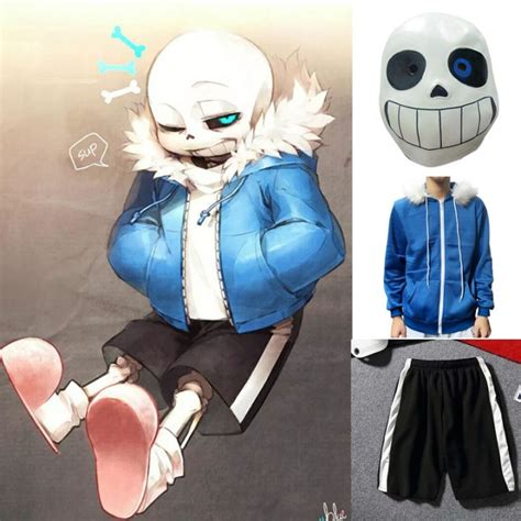 {AH Department Store} Sans Undertale คอสเพลย์ Hoodies กางเกงขาสั้นสด ...