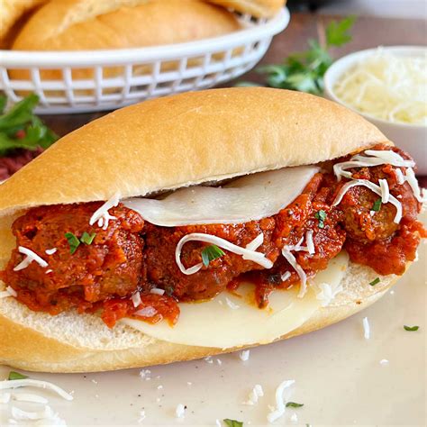 Easy Meatball Subs (Crock Pot Recipe) - Meatloaf and Melodrama