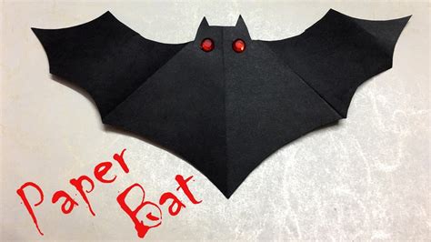 DIY: Halloween Decorations | Paper Bat | Easy Crafts for Kids ...