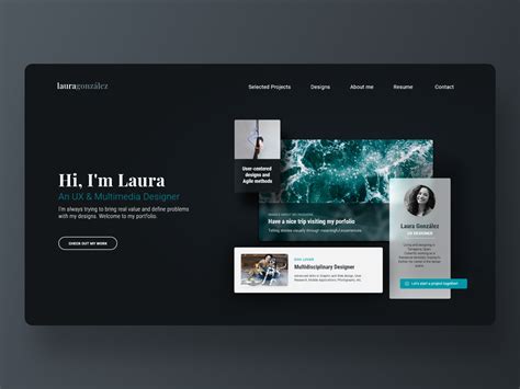 Web Design Portfolio Template