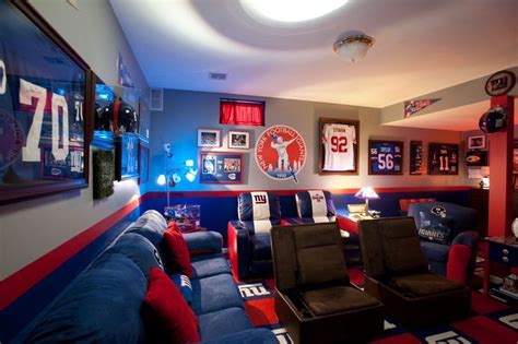 sports | Man cave design, Sports man cave, Man cave