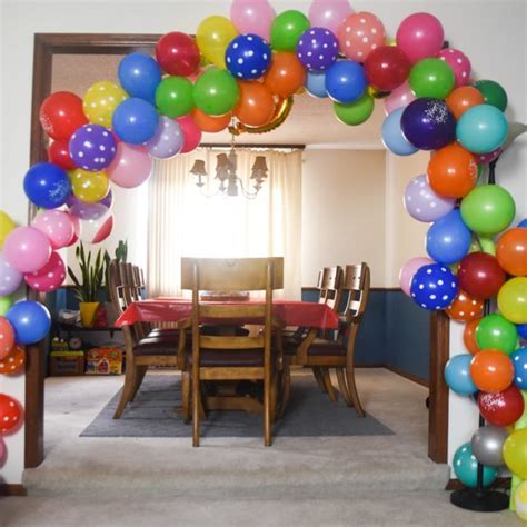 Dollar Tree Balloon Arch DIY Tutorial 2023 - Clarks Condensed