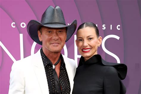 Tim McGraw and Faith Hill at the 2023 Academy of Country Music Honors ...