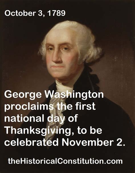 Thanksgiving Proclamation, 3 October 1789 | Citizens Journal | Citizens ...