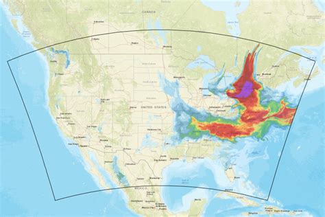 Air quality levels in parts of the U.S. plunge as Canada wildfires rage