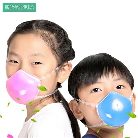 Smog Pollution Air Face N95 Mask Kids Smoke Protection Cute Mouth Pm 2. ...