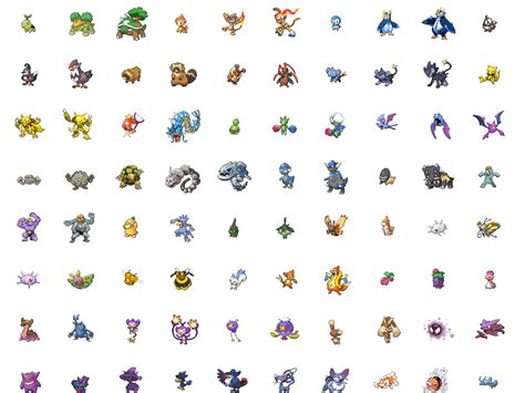 Pokémon Platinum - Sinnoh Pokédex | Pokémon Database