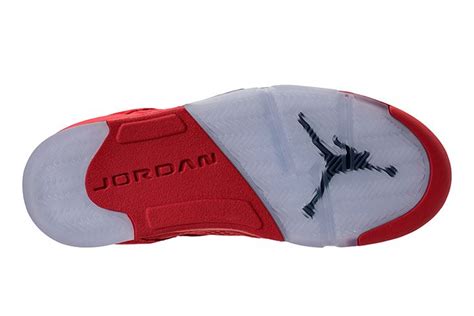 Air Jordan 5 (Red Suede) - Sneaker Freaker