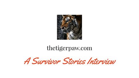 A Survivor Stories Interview - YouTube