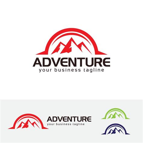 Adventure vector logo template 6120863 Vector Art at Vecteezy