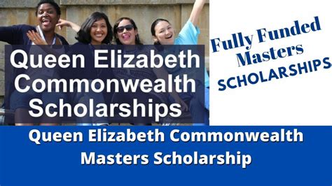 Queen Elizabeth Commonwealth Scholarship-2022