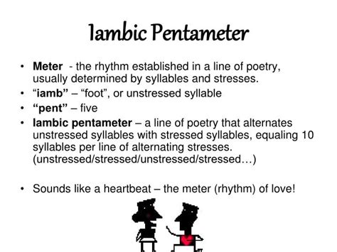 PPT - Iambic Pentameter PowerPoint Presentation, free download - ID:2225688