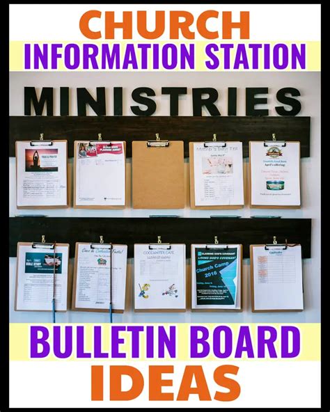 Church Information Bulletin Board Ideas-37 Creative Designs ...