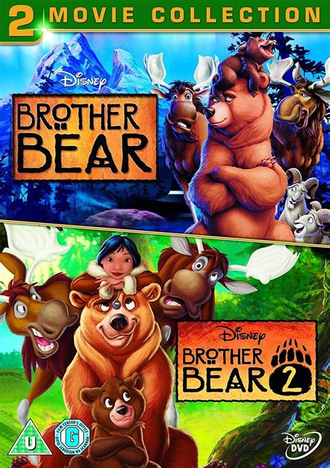 2 Movie Collection: Brother Bear / Brother Bear 2 [DVD]: Amazon.ae