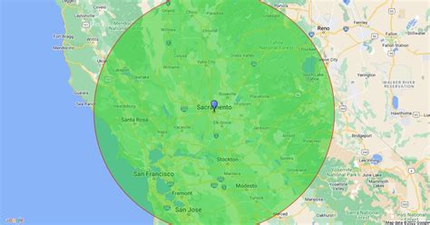 100 Mile Radius : Scribble Maps