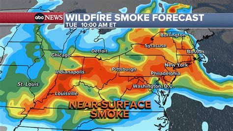 Alma Jimenez Headline: Canadian Wildfires Smoke In Us