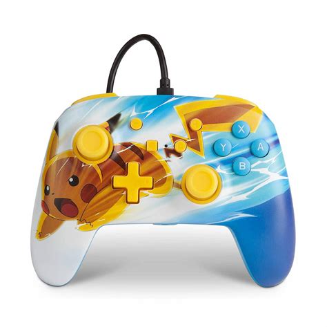 PowerA Nintendo Switch Enhanced Wired Controller - Pokémon Pikachu Charge