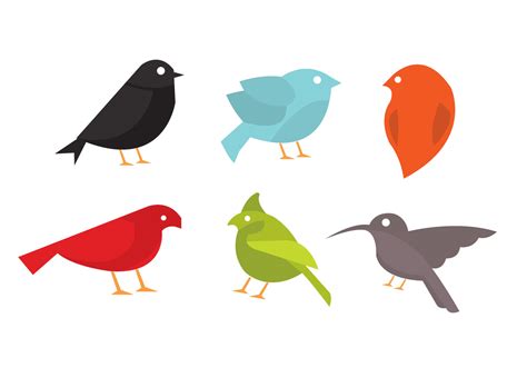 Vector Collection of Birds - Download Free Vector Art, Stock Graphics ...